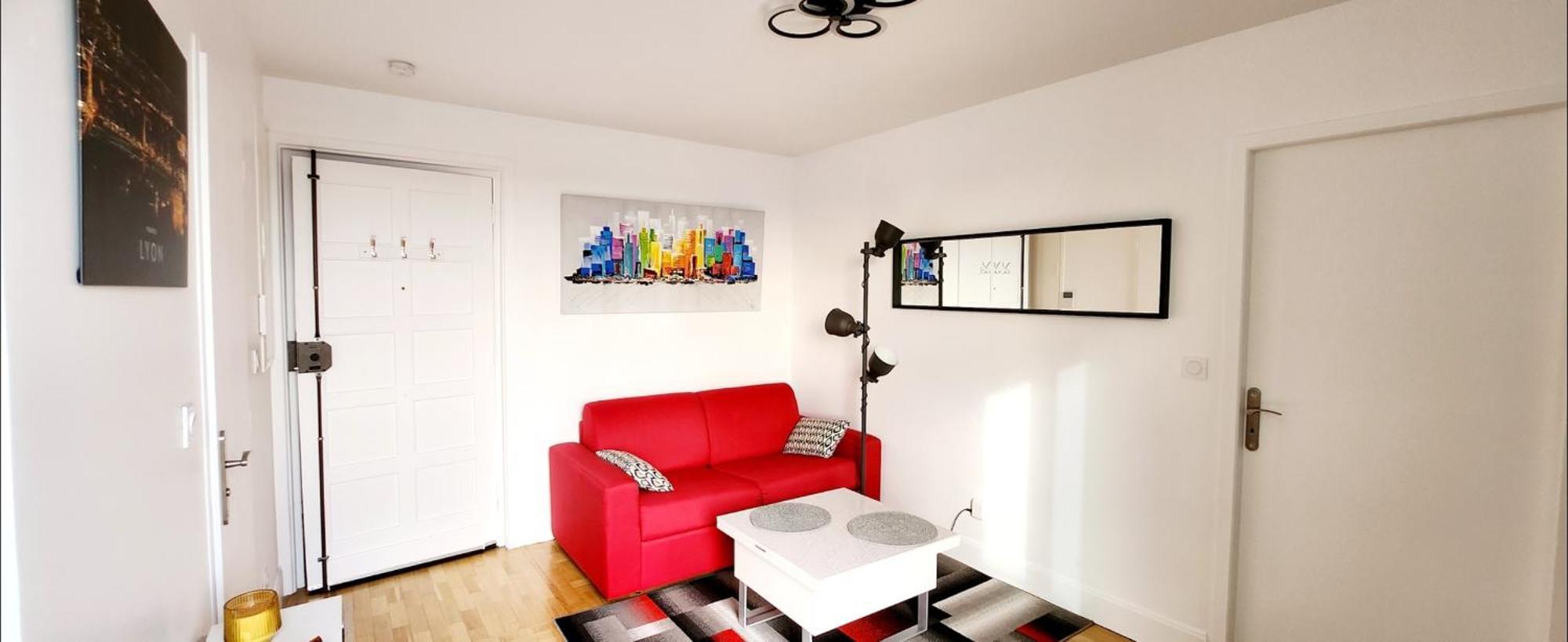 Plein Sud Terrasse Climatisation Garage Netflix Apartment Lyon Exterior photo